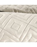 Narzuta velvet 170x210 Ariel 3 kremowa
