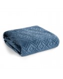 Narzuta velvet 170x210 Ariel 3 niebieska