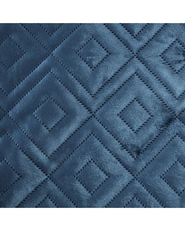Narzuta velvet 170x210 Ariel 3 niebieska