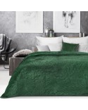 Narzuta velvet 170x210 Ariel 4 ciemnozielona