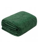 Narzuta velvet 170x210 Ariel 4 ciemnozielona