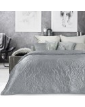 Narzuta velvet 230x260 Ariel 4 stalowa