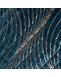 Narzuta velvet 220x240 Blanca 1 granatowa/złota