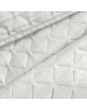 Narzuta velvet 170x210 Dimon kremowa