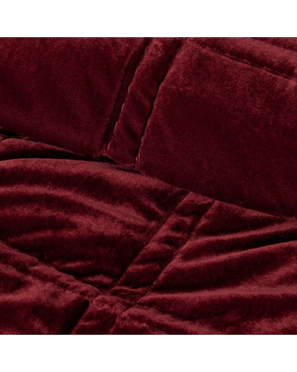 Narzuta velvet 220x240 Kristin 2 ceglana
