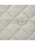 Narzuta velvet 220x240 Lori kremowa