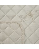 Narzuta velvet 220x240 Lori kremowa