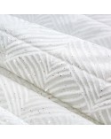 Narzuta velvet 170x210 Luna biała