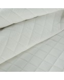 Narzuta velvet 220x240 Milo biała