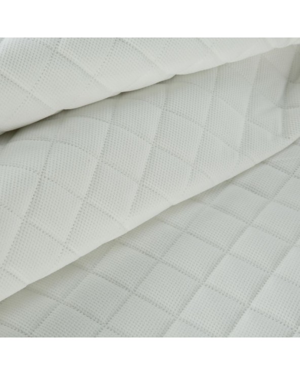 Narzuta velvet 220x240 Milo biała