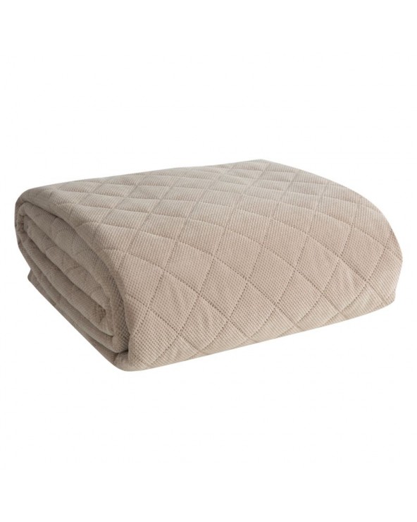 Narzuta velvet 170x210 Milo beżowa
