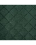 Narzuta velvet 220x240 Milo ciemnozielona