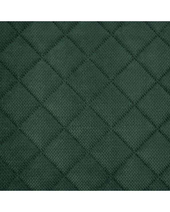 Narzuta velvet 220x240 Milo ciemnozielona