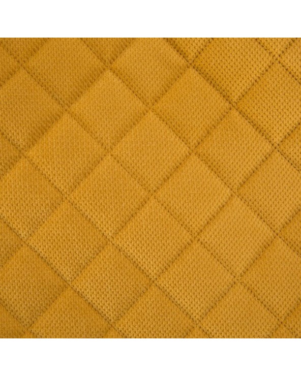 Narzuta velvet 220x240 Milo musztardowa