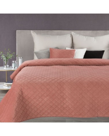 Narzuta velvet 170x210 Milo różowa