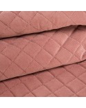 Narzuta velvet 170x210 Milo różowa