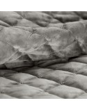 Narzuta velvet 170x210 Ria 1 ciemnobeżowa