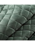 Narzuta velvet 220x240 Ria 1 ciemnomiętowa