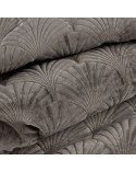 Narzuta velvet 220x240 Ria 2 ciemnobeżowa