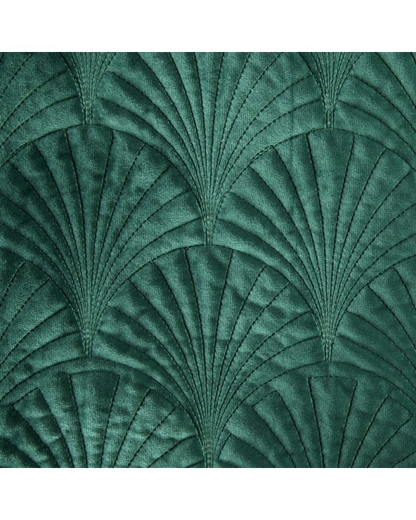 Narzuta velvet 220x240 Ria 2 ciemnozielona