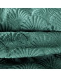 Narzuta velvet 220x240 Ria 2 ciemnozielona