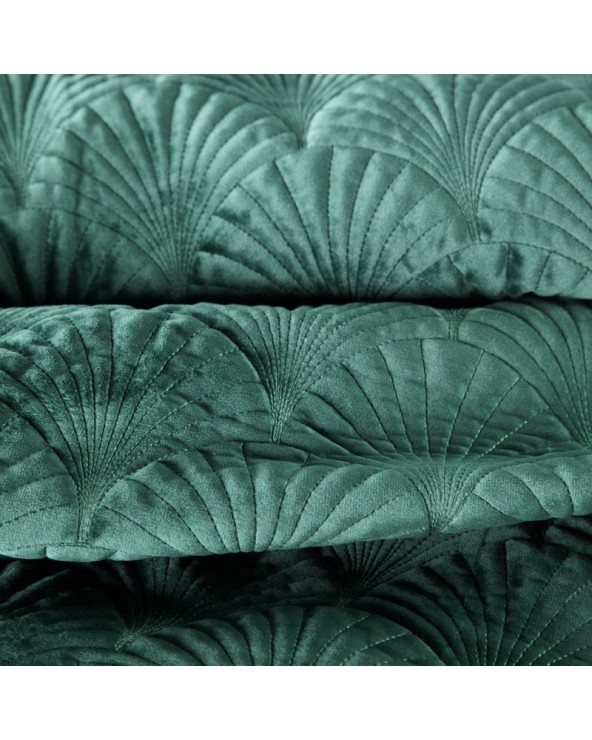 Narzuta velvet 220x240 Ria 2 ciemnozielona