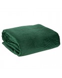 Narzuta velvet 170x210 Ria 5 ciemnozielona