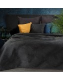 Narzuta velvet 220x240 Ria 5 czarna