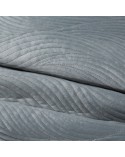 Narzuta velvet 220x240 Ria 5 srebrna