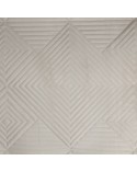 Narzuta velvet 230x260 Sofia 2 kremowa