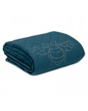 Narzuta velvet 220x240 Stela 1 ciemnoturkusowa