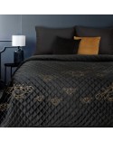 Narzuta velvet 220x240 Stela 1 czarna