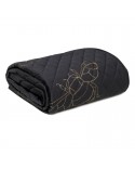 Narzuta velvet 220x240 Stela 1 czarna