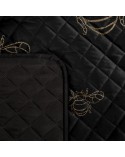 Narzuta velvet 220x240 Stela 1 czarna