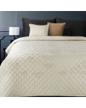 Narzuta velvet 220x240 Stela 1 kremowa