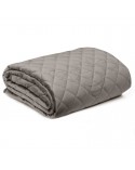 Narzuta velvet 170x210 Stela 1 srebrna