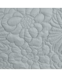 Narzuta mikrofibra 220x240 Alara 4 srebrna