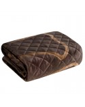 Narzuta velvet 170x210 Alisma 1 brązowa