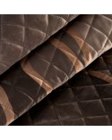 Narzuta velvet 170x210 Alisma 1 brązowa