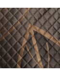 Narzuta velvet 220x240 Alisma 2 brązowa