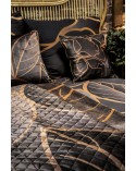 Narzuta velvet 220x240 Alisma 2 brązowa