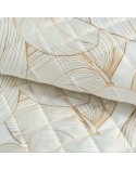 Narzuta velvet 170x210 Blanca 1 biała/złota