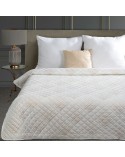 Narzuta velvet 220x240 Blanca 2 biała/złota