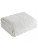 Narzuta velvet 260x280 Blanca 2A biała
