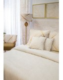 Narzuta velvet 260x280 Blanca 2A biała