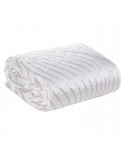 Narzuta velvet 230x260 Blanca 3 biała/złota