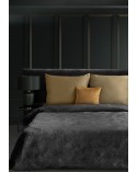 Narzuta velvet 220x240 Lili 4 czarna