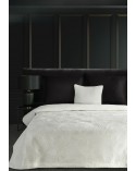 Narzuta velvet 260x280 Luna 5 biała