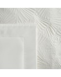 Narzuta velvet 260x280 Luna 5 biała