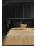 Narzuta velvet 220x240 Musa 5 beżowa